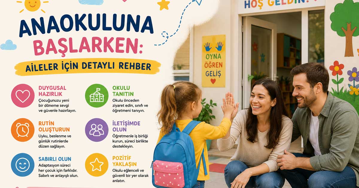 Anaokuluna Başlarken: Aileler İçin Detaylı Rehber